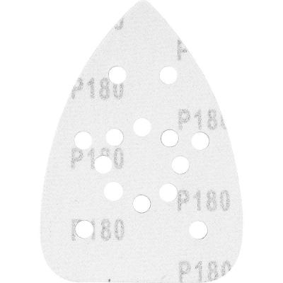 Lixa Delta Costado Em Pluma 140x140x93mm G180 10 Pçs Vonder