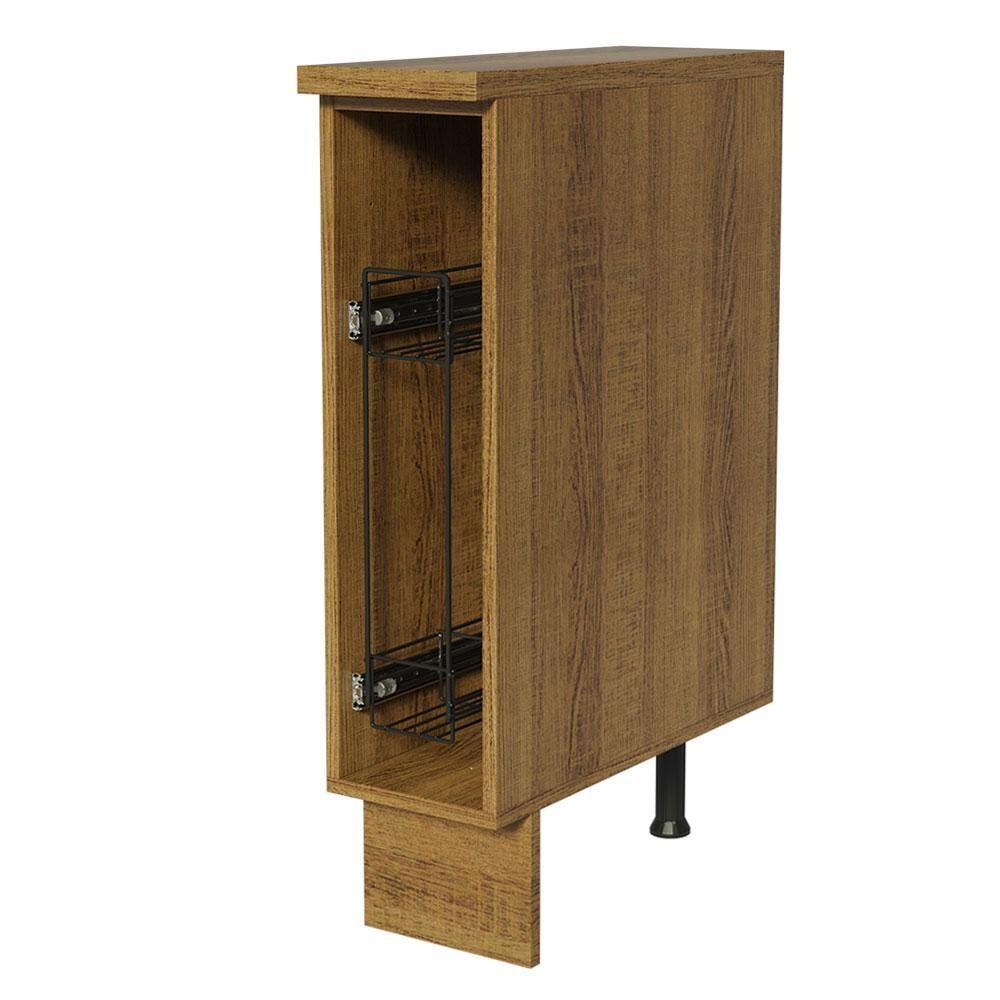 Balcão Porta-temperos Glamy, Agata e Stella 20cm Rustic - 1