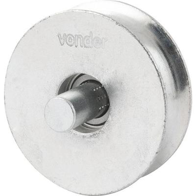 Roldana Para Portão 2.1-2 Tipo U Aço Zincado R.pino Vonder