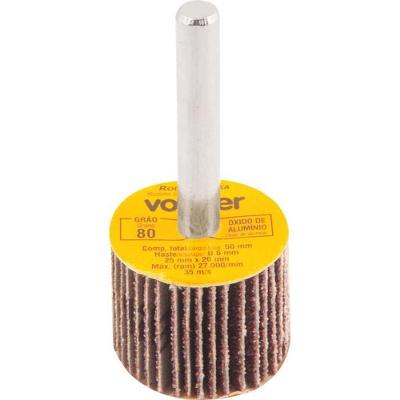 Roda De Lixa 25x20mm Com Haste G80 Vonder