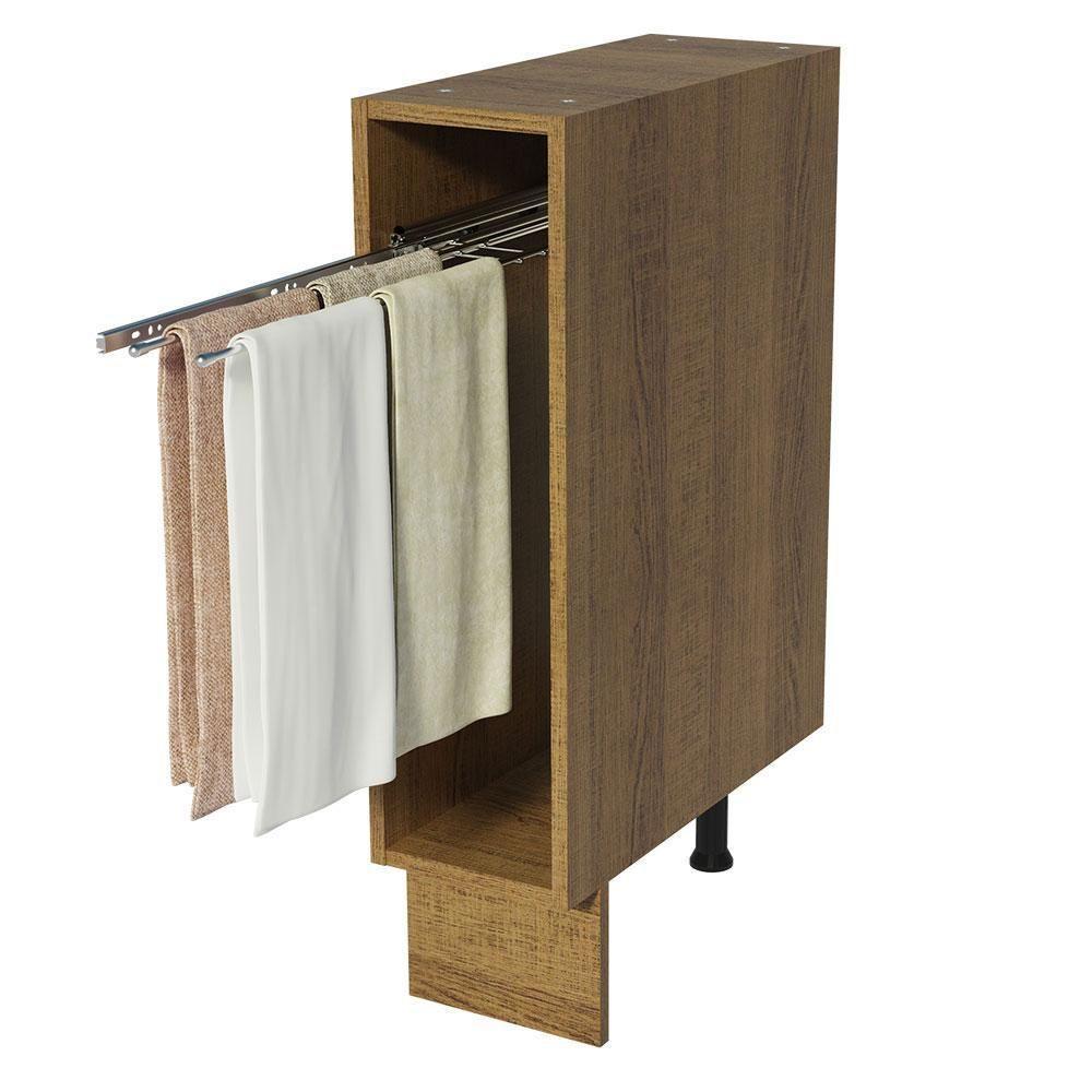 Balcão Porta Pano 20 X 60 Cm Madesa Rustic - 6