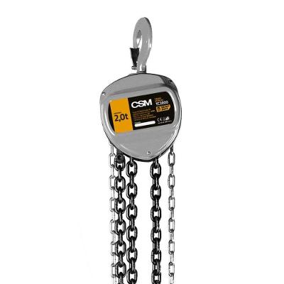 Talha Manual De Corrente 2 Ton Elevação 10 Metrso Csm