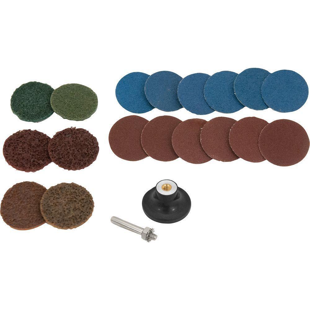 Jogo De Discos De Lixa Com Esponja Abrasiva 50mm 20 Pç Vonder - 1