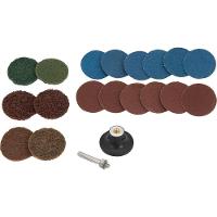 Jogo De Discos De Lixa Com Esponja Abrasiva 50mm 20 Pç Vonder - 1