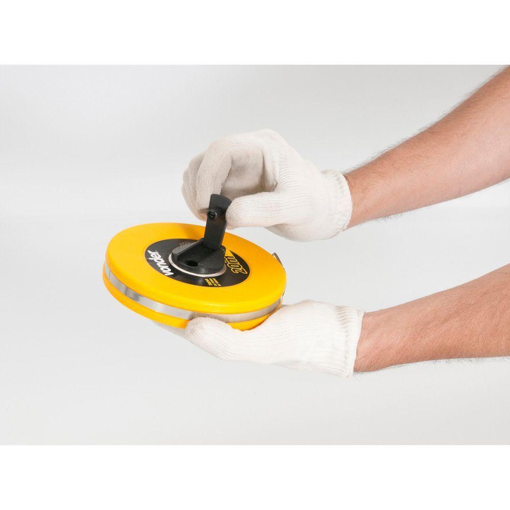 Trena Fibra 20mx12,5mm Longa Fechada Vonder - 5