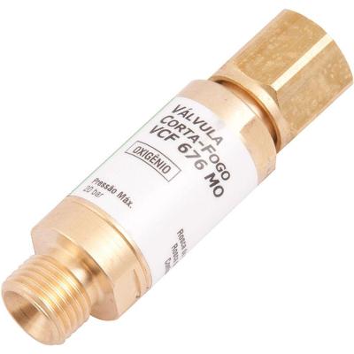 Válvula Corta Fogo Oxigênio Para Maçarico Vcf676mo Vonder