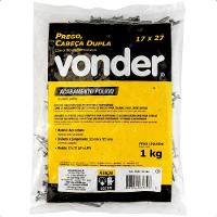 Prego Cabeça Dupla 17 X 27 (2.1-2 X 11) 1 Kg Vonder - 1