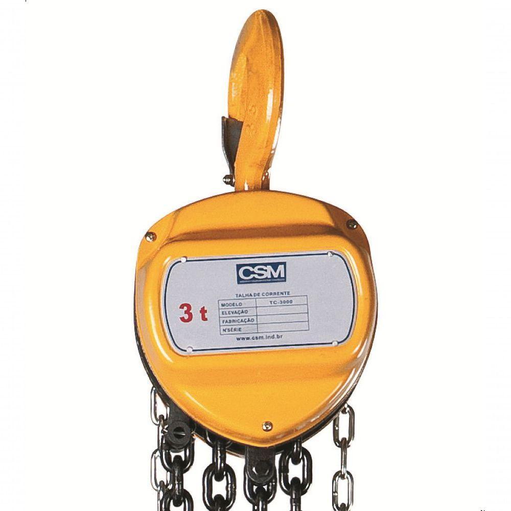 Talha Manual De Corrente Tc 3000 3m Csm - 2