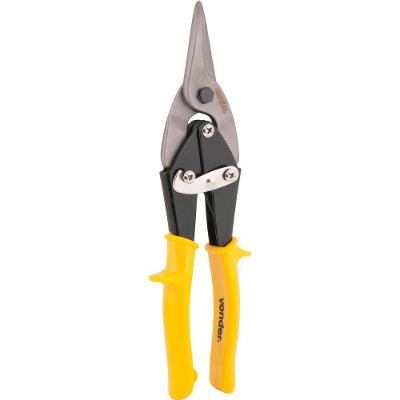 Tesoura Chapas Aviação 10 Reta Aço Carbono Chapa Vonder