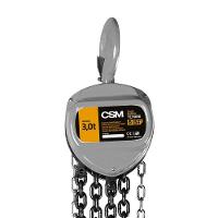 Talha Manual De Corrente 3 Ton Elevação 12 Metros Csm