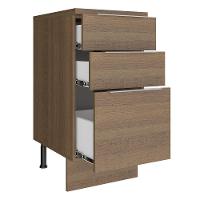 Balcão Stella 3 Gavetas Rustic Madesa - 2