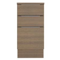 Balcão Stella 3 Gavetas Rustic Madesa - 3