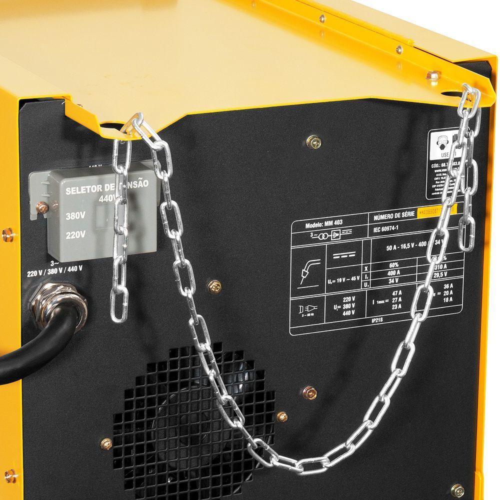 Máquina Para Solda Mig-mag 403 Trifásica Vonder - 3