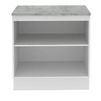 Balcão Stella 2 Portas Branco/rustic Madesa