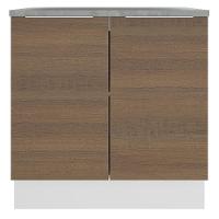 Balcão Stella 2 Portas Branco/rustic Madesa - 5