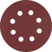 Disco De Lixa Com Costado Em Pluma 125mm G80 10 Peças Vonder - 1