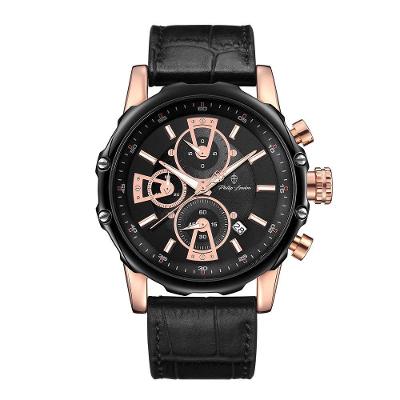 Relógio Masculino New Cyberpunk Rose Black 44mm