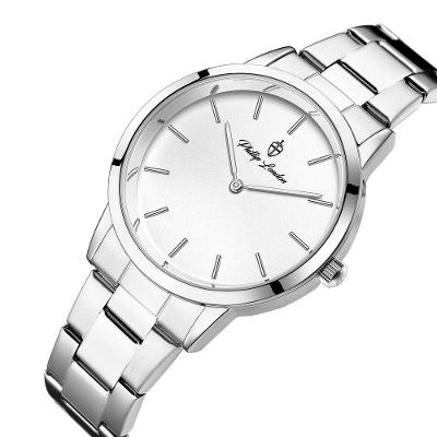 Relógio Masculino Beckham Steel Silver White 40mm