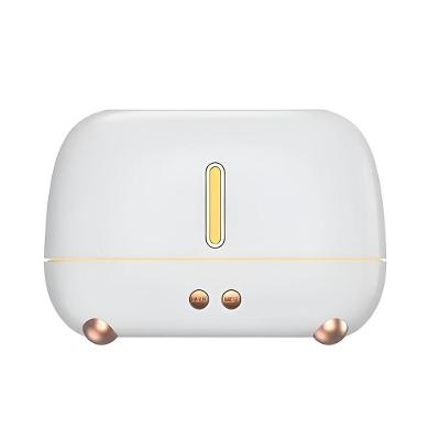 Aromatizante Difusor Umidificador Led Efeito Chama Usb Branco
