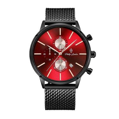 Relógio Masculino Lancelot Ruby Black 44mm
