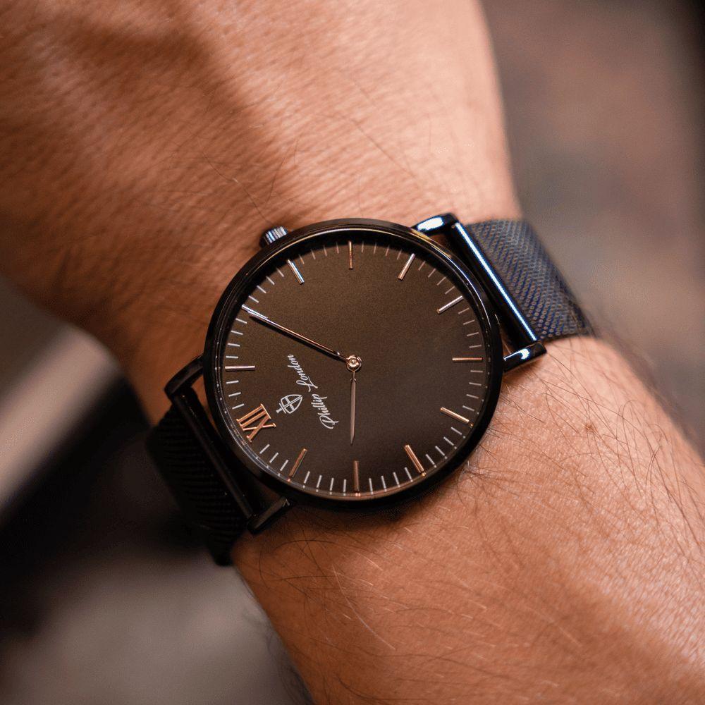 Relógio Masculino Greenwich Mesh All Black 40mm - 3