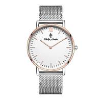 Relógio Masculino Greenwich Mesh Rose Silver 40mm - 1
