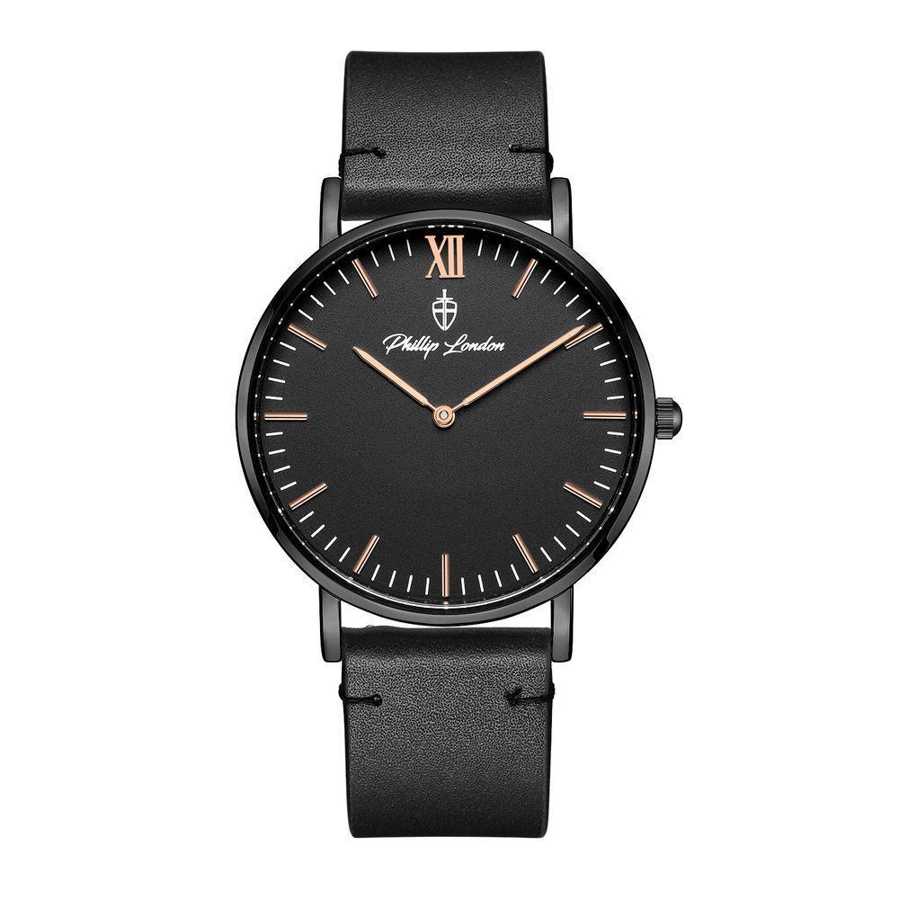 Relógio Masculino Greenwich Leather All Black 40mm - 1