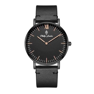 Relógio Masculino Greenwich Leather All Black 40mm