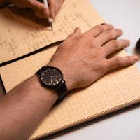 Relógio Masculino Greenwich Leather All Black 40mm - 6