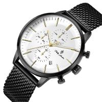 Relógio Masculino Sherlock White Black 42mm - 2