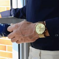 Relógio Masculino Lancelot Golden 44mm - 3