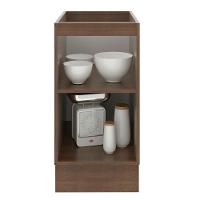 Balcão Madesa Lux 40 cm 1 Porta Rustic Preto - 3