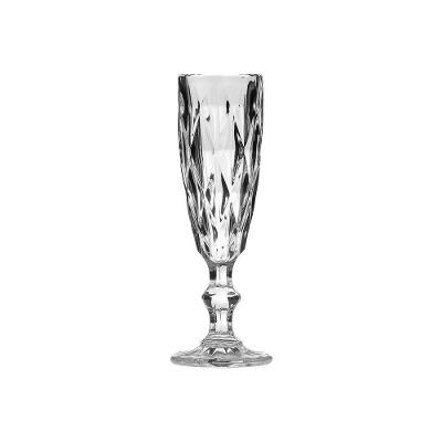 Taça Champagne Diamante 165 Ml Transparente