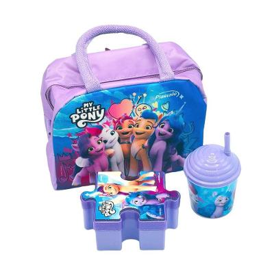 Kit Lancheira Infantil Decorado Pony