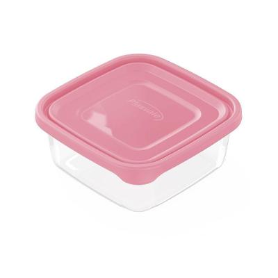 Pote Linha Mais 900ml Plasvale Rosa