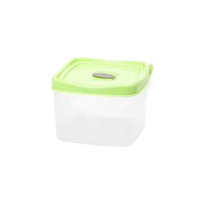 Pote Wave Quadrado 600ml Plasvale Verde