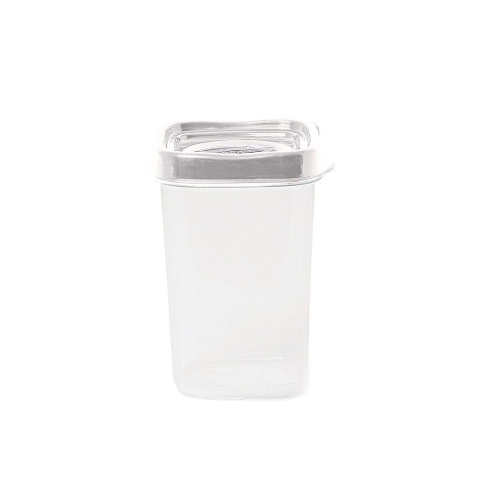 Pote Porta Mantimentos 500ml Plasvale Branco - 1