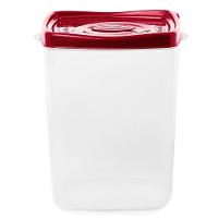 Pote Porta Mantimentos 4,5 Litros Vermelho - 1