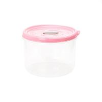 Pote Redondo Para Micro-ondas E Freezer Com Válvula 1l - Linha Wave Plasvale Cinza - 2