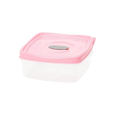 Pote Retangular 1,3l Rosa