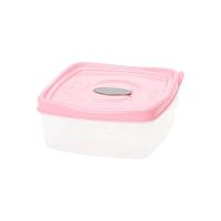 Pote Retangular 1,3l Rosa - 1