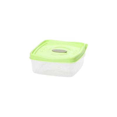 Pote Retangular 600ml Plasvale Verde
