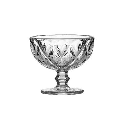 Taça De Sobremesa Diamante 390 Ml Transparente