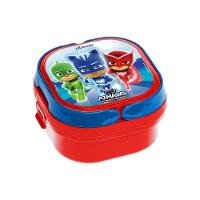 Marmita Com 2 Compartimentos, Trava E Alças 660ml Pj Masks Decorado Pj Masks - 1