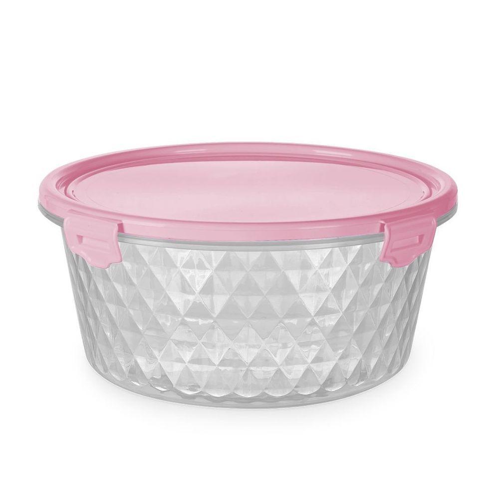 Pote Redondo 1,7l Rosa - 1