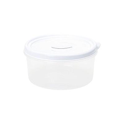 Pote Redondo Para Micro-ondas E Freezer Com Válvula 3l Branco