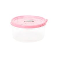 Pote Redondo Para Micro-ondas E Freezer Com Válvula 3l Rosa - 1