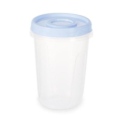 Pote Redondo Com Tampa Rosca De 1 L Branco