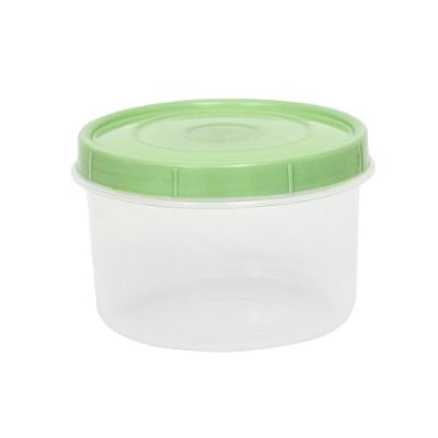 Pote Com Tampa Rosca Redondo 1,25l Plasvale Verde