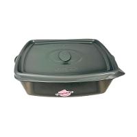 Pote Retangular 2,5l Cinza - 1